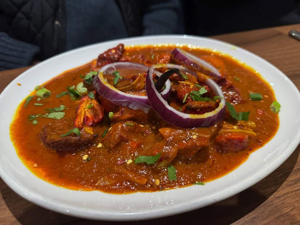 Bombay Bistro signature dishes Chicken Tikka MasalaSaag PaneerLamb Korma